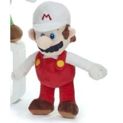 Super Mario Fire Mario 14" Plush