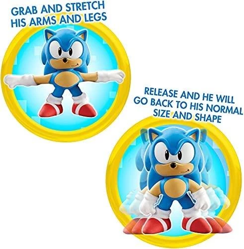 Sonic The Hedgehog Mini Stretch Sonic Figurine 4 Sonic The Hedgehog Mini Stretch Sonic Figurine