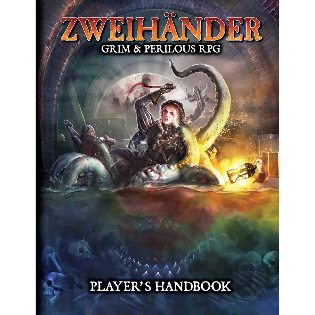 Tabletop ZWEIHANDER Grim & Perilous RPG: Player's Handbook 3 Tabletop ZWEIHANDER Grim & Perilous RPG: Player's Handbook