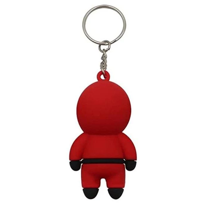 Film & TV Squid Game Keychain: Square Guard 4 Film & TV Squid Game Keychain: Square Guard