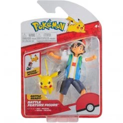 Pokemon Toys & Figures Ash & Pikachu Battle Figurine 10 Pokemon Toys & Figures Ash & Pikachu Battle Figurine