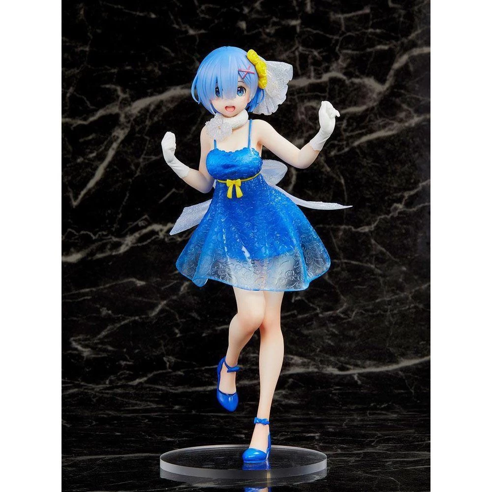 Re:Zero Rem (Clear Dress) 23cm PVC Statue Toys & Figures 7 Re:Zero Rem (Clear Dress) 23cm PVC Statue Toys & Figures