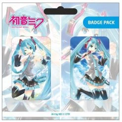 Vocaloid Hatsune Miku Pin Badge Set A Home & Gifts