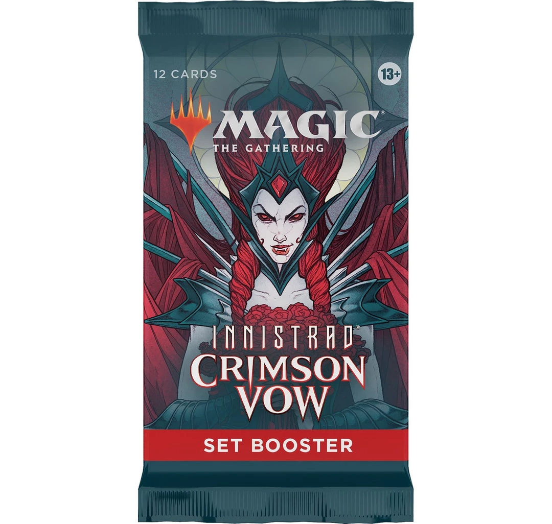 Magic: The Gathering Tabletop MTG: Innistrad - Crimson Vow Set Booster X1 4 Magic: The Gathering Tabletop MTG: Innistrad - Crimson Vow Set Booster X1