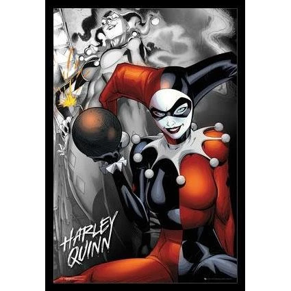 Batman DC Comics Quinn The Bomb Poster Film & TV 3 Batman DC Comics Quinn The Bomb Poster Film & TV