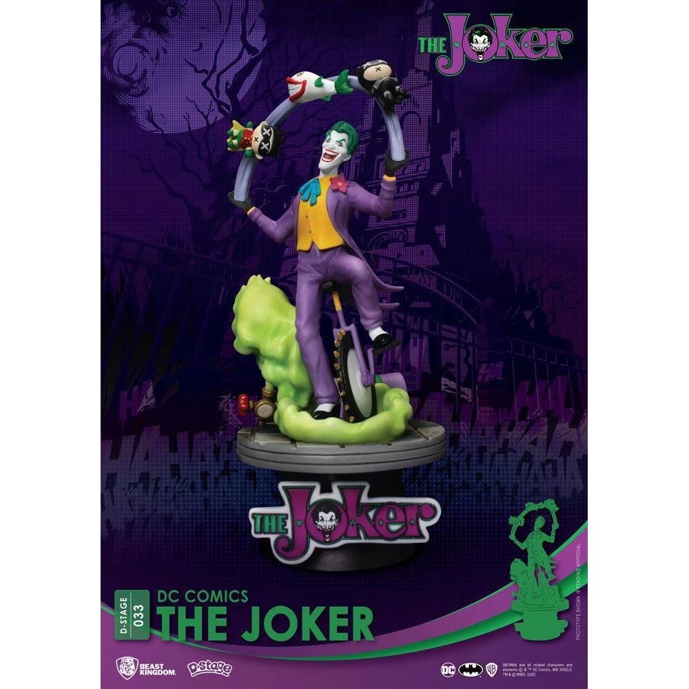 Batman DC Comics Joker Diorama 15cm 4 Batman DC Comics Joker Diorama 15cm