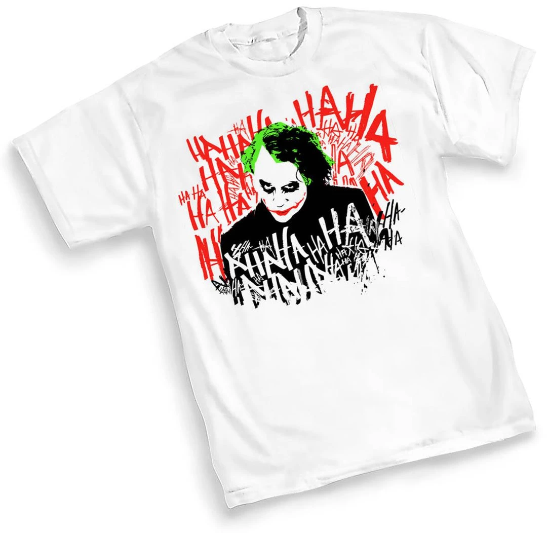 Batman Joker 'Ha-Ha-Ha' LG T-Shirt Film & TV 3 Batman Joker 'Ha-Ha-Ha' LG T-Shirt Film & TV