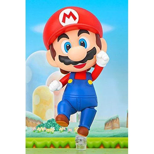 Super Mario Nendoroid 10cm Mario Action Figure 4 Super Mario Nendoroid 10cm Mario Action Figure