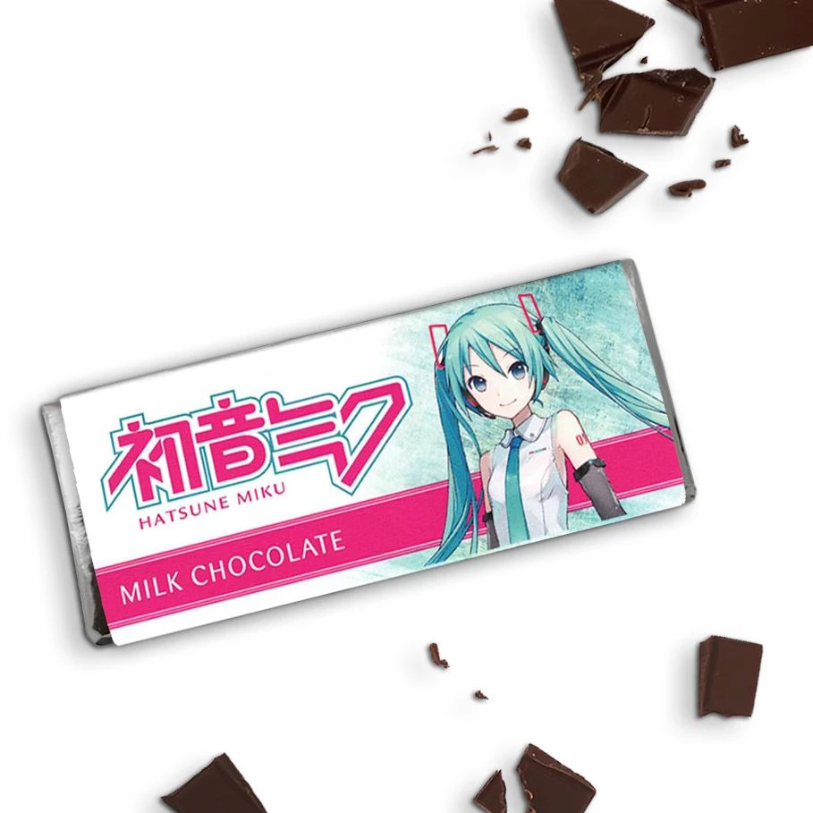 Vocaloid Hatsune Miku Milk Chocolate Bar 3 Vocaloid Hatsune Miku Milk Chocolate Bar