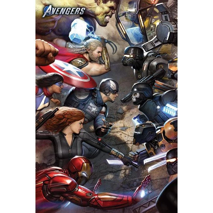 Avengers Gamerverse Face Off Maxi Poster 4 Avengers Gamerverse Face Off Maxi Poster