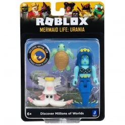 Roblox Gaming Action Figures Mermaid Life: Urania Figurine Set