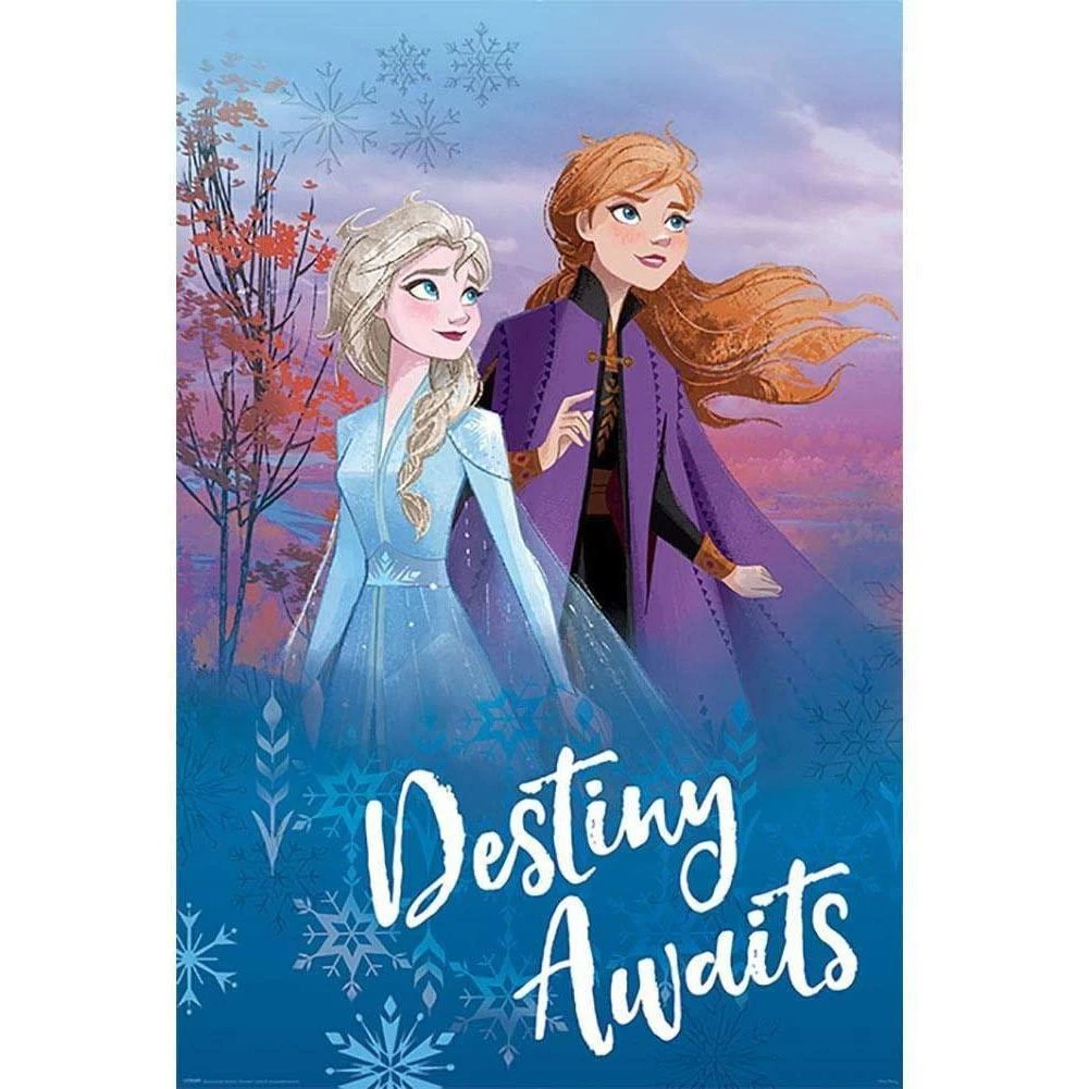 Frozen 2 Destiny Awaits Maxi Poster Film & TV 4 Frozen 2 Destiny Awaits Maxi Poster Film & TV
