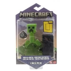 Minecraft Gaming Creeper With Build-A-Portal Figurine