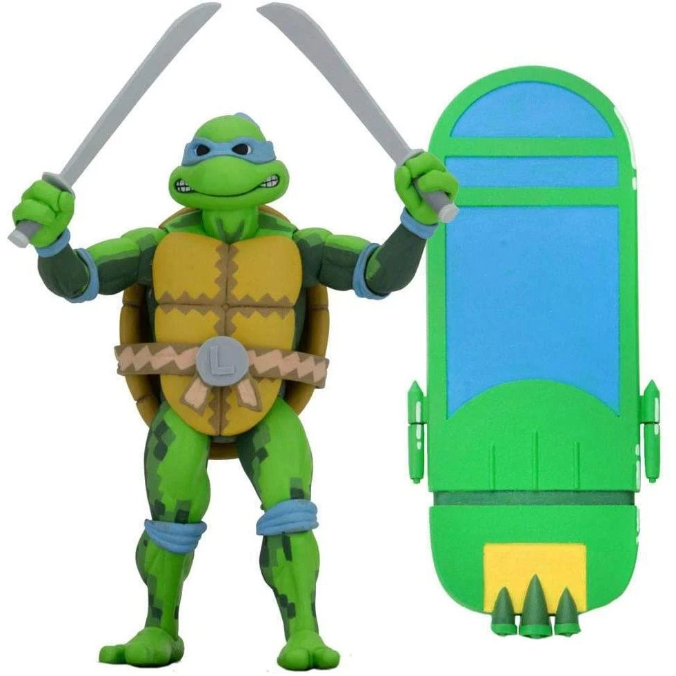 Teenage Mutant Ninja Turtles Toys & Figures TMNT Turtles In Time Leonardo 7" Action Figure 3 Teenage Mutant Ninja Turtles Toys & Figures TMNT Turtles In Time Leonardo 7" Action Figure