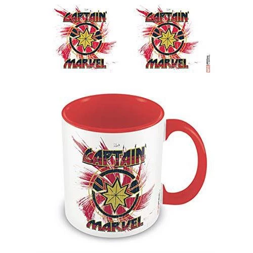 Film & TV Captain Marvel Mug Rock Red 3 Film & TV Captain Marvel Mug Rock Red