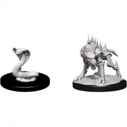 Dungeons & Dragons: Nolzur's Marvelous Miniatures - Iron Cobra & Iron Defender Miniatures Tabletop
