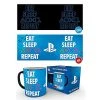 Playstation Gaming PS Eat Sleep Repeat Heat Mug