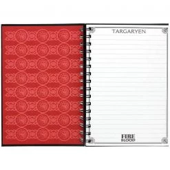Game Of Thrones - Targaryen Fire And Blood A5 Notebook Film & TV