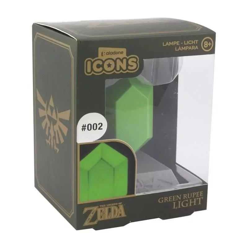 Home & Gifts The Legend Of Zelda - Green Ruppee Icon Light 4 Home & Gifts The Legend Of Zelda - Green Ruppee Icon Light