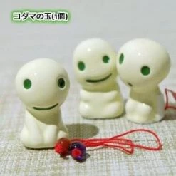 Princess Mononoke Princess Monoke: Kodama Figurine With Power Pendant Anime & Manga Figures