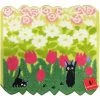 Studio Ghibli Kiki Tea Towel - Flowers 2 Studio Ghibli Kiki Tea Towel - Flowers