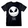 The Nightmare Before Christmas Jack Face T-Shirt 1 The Nightmare Before Christmas Jack Face T-Shirt