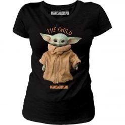 Star Wars The Mandalorian - Baby Yoda Plush Ladies T-Shirt