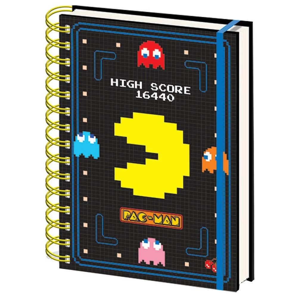 Gaming PAC-MAN HIGH SCORE A5 NOTEBOOK 3 Gaming PAC-MAN HIGH SCORE A5 NOTEBOOK