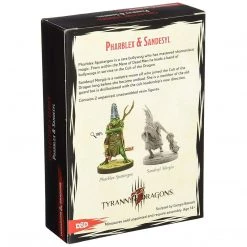 DUNGEONS & DRAGONS Tabletop D&D Tyranny Of The Dragons Sandesyl And Pharblexx 2 Figures