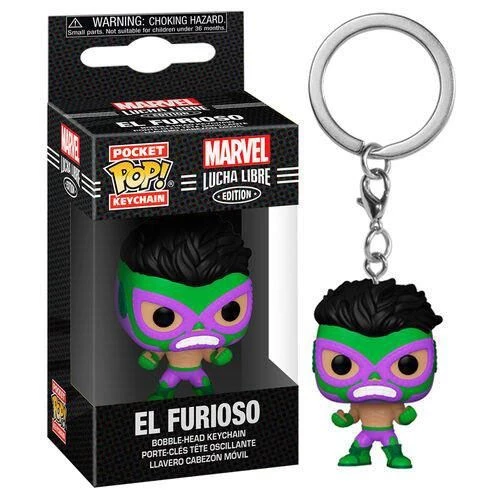 Marvel: Lucha Libre POP Keychain: Marvel Lucha Libre - Hulk Home & Gifts 4 Marvel: Lucha Libre POP Keychain: Marvel Lucha Libre - Hulk Home & Gifts