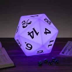 Dungeons & Dragons D&D Colour Changing D20 Light Tabletop