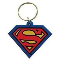 Film & TV DC Comics - Superman Logo Rubber Keyring 5 Film & TV DC Comics - Superman Logo Rubber Keyring