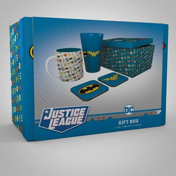 DC Comics - Justice League Logo Gift Set 5 DC Comics - Justice League Logo Gift Set