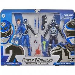 Power Rangers Lightning Collection S.P.D. B-Squad Blue Ranger Vs A-Squad Blue Ranger 2-Pack