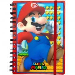 Super Mario 3D Lenticular Notebook