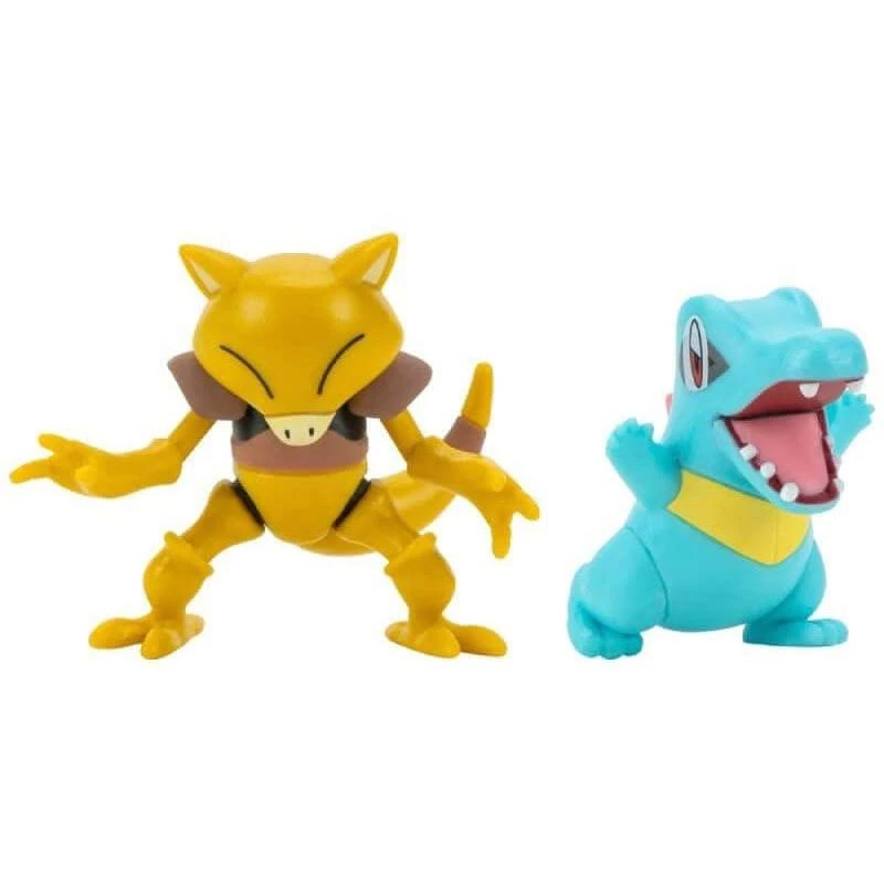 Pokemon Battle Figures - Totodile & Abra Anime & Manga 5 Pokemon Battle Figures - Totodile & Abra Anime & Manga