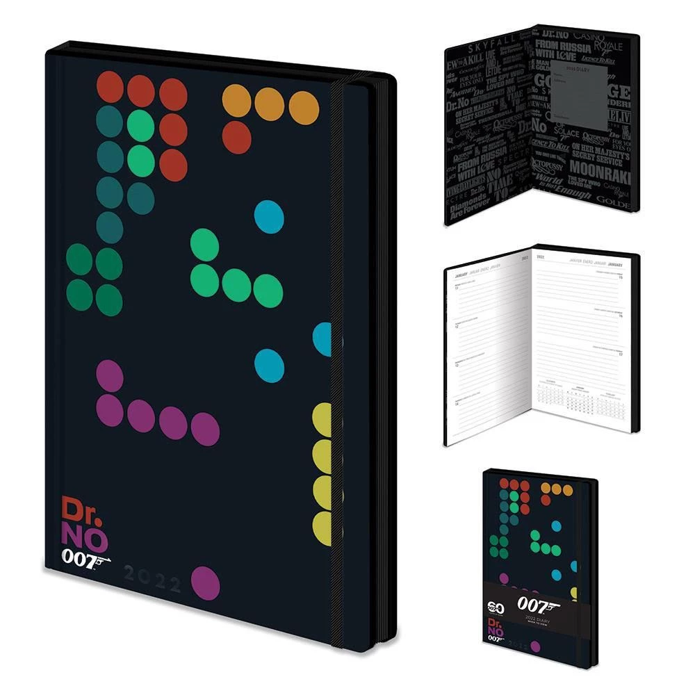 Film & TV James Bond 2022 Diary 4 Film & TV James Bond 2022 Diary