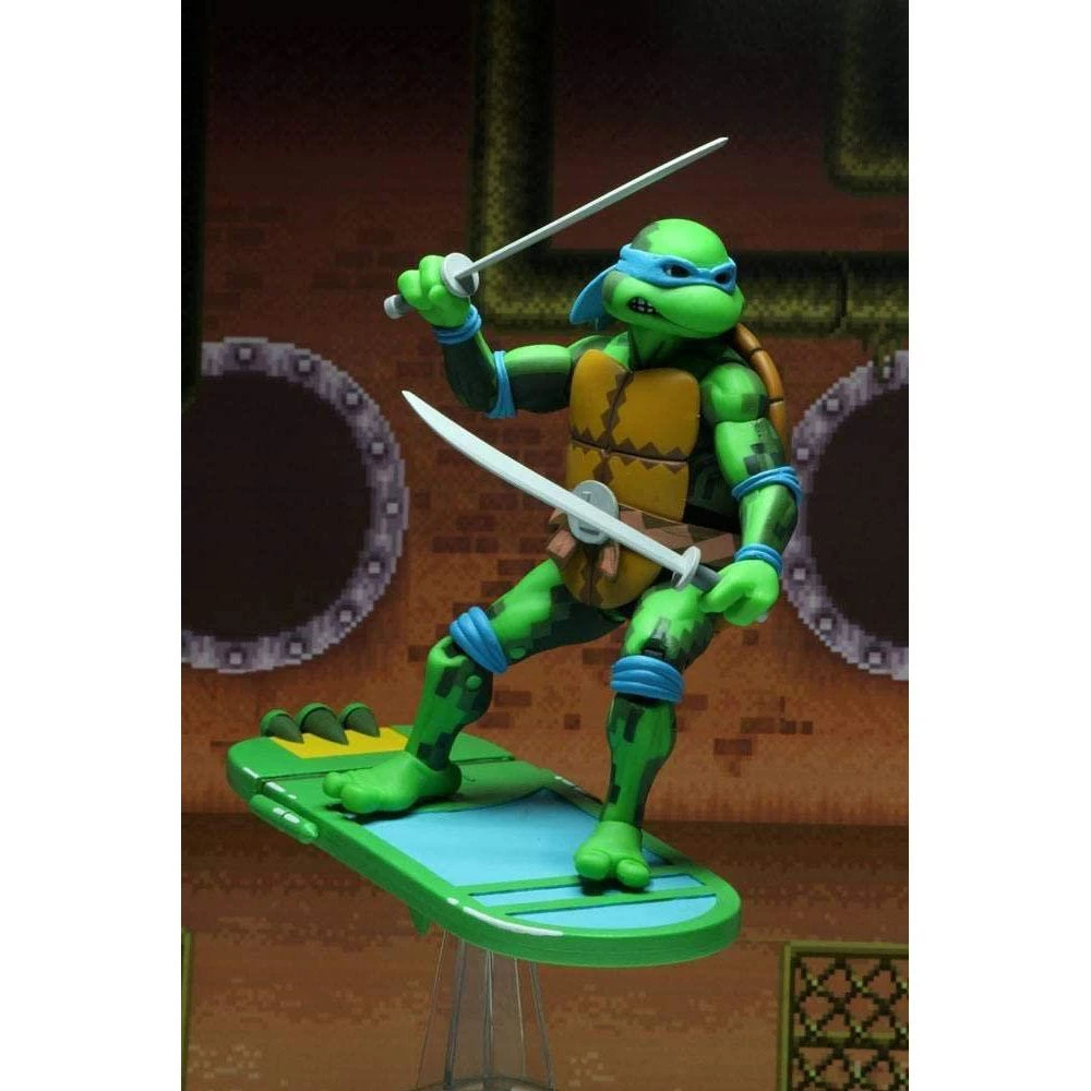 Teenage Mutant Ninja Turtles Toys & Figures TMNT Turtles In Time Leonardo 7" Action Figure 5 Teenage Mutant Ninja Turtles Toys & Figures TMNT Turtles In Time Leonardo 7" Action Figure