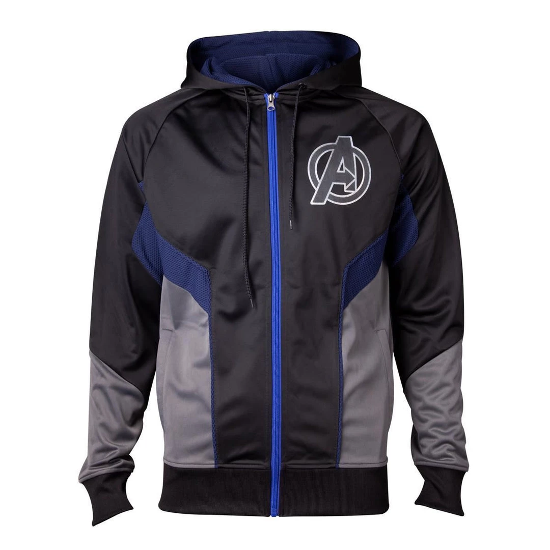 Film & TV Avengers: Infinity War - Hologram Avengers Logo Men's Hoodie 3 Film & TV Avengers: Infinity War - Hologram Avengers Logo Men's Hoodie
