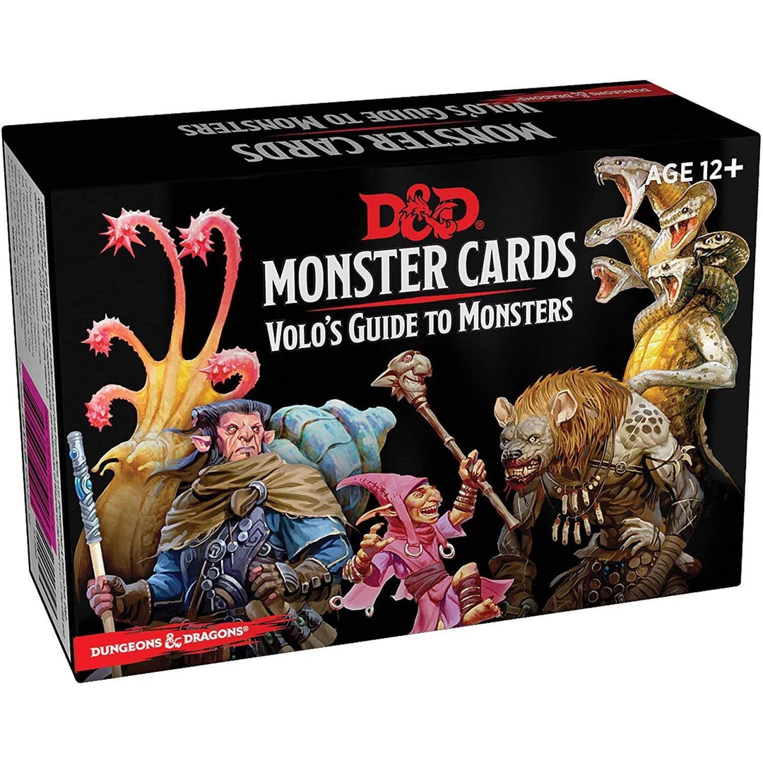 Dungeons & Dragons Volo's Guide To Monsters Cards Tabletop 5 Dungeons & Dragons Volo's Guide To Monsters Cards Tabletop