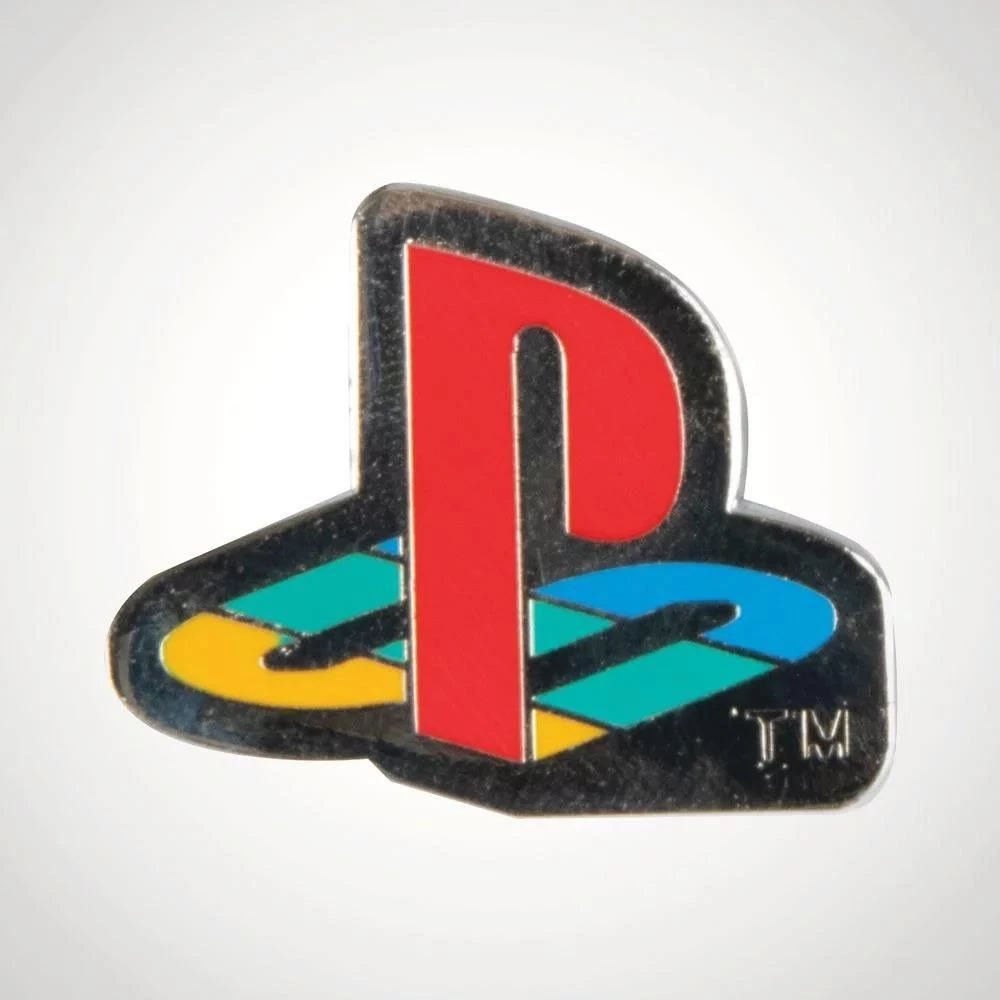 Playstation Logo Enamel Badge 4 Playstation Logo Enamel Badge