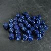 Chessex Speckled D6 Set Of 36 Cobalt Tabletop