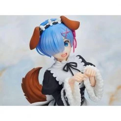 Re:Zero Anime & Manga Figures Coreful Rem Memory Snow Dog Ver. Figurine