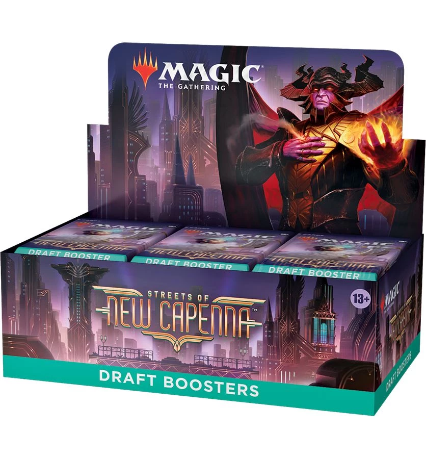Magic: The Gathering MTG: Streets Of New Capenna Draft Booster X36 3 Magic: The Gathering MTG: Streets Of New Capenna Draft Booster X36