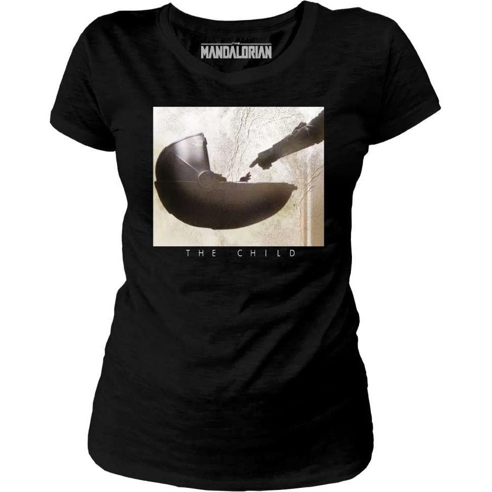 Star Wars The Mandalorian - Baby Yoda Carriage Ladies T-Shirt 4 Star Wars The Mandalorian - Baby Yoda Carriage Ladies T-Shirt