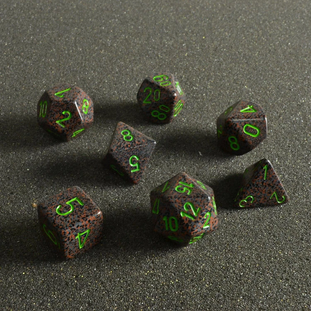 Chessex Speckled Poly 7 Set Earth 4 Chessex Speckled Poly 7 Set Earth