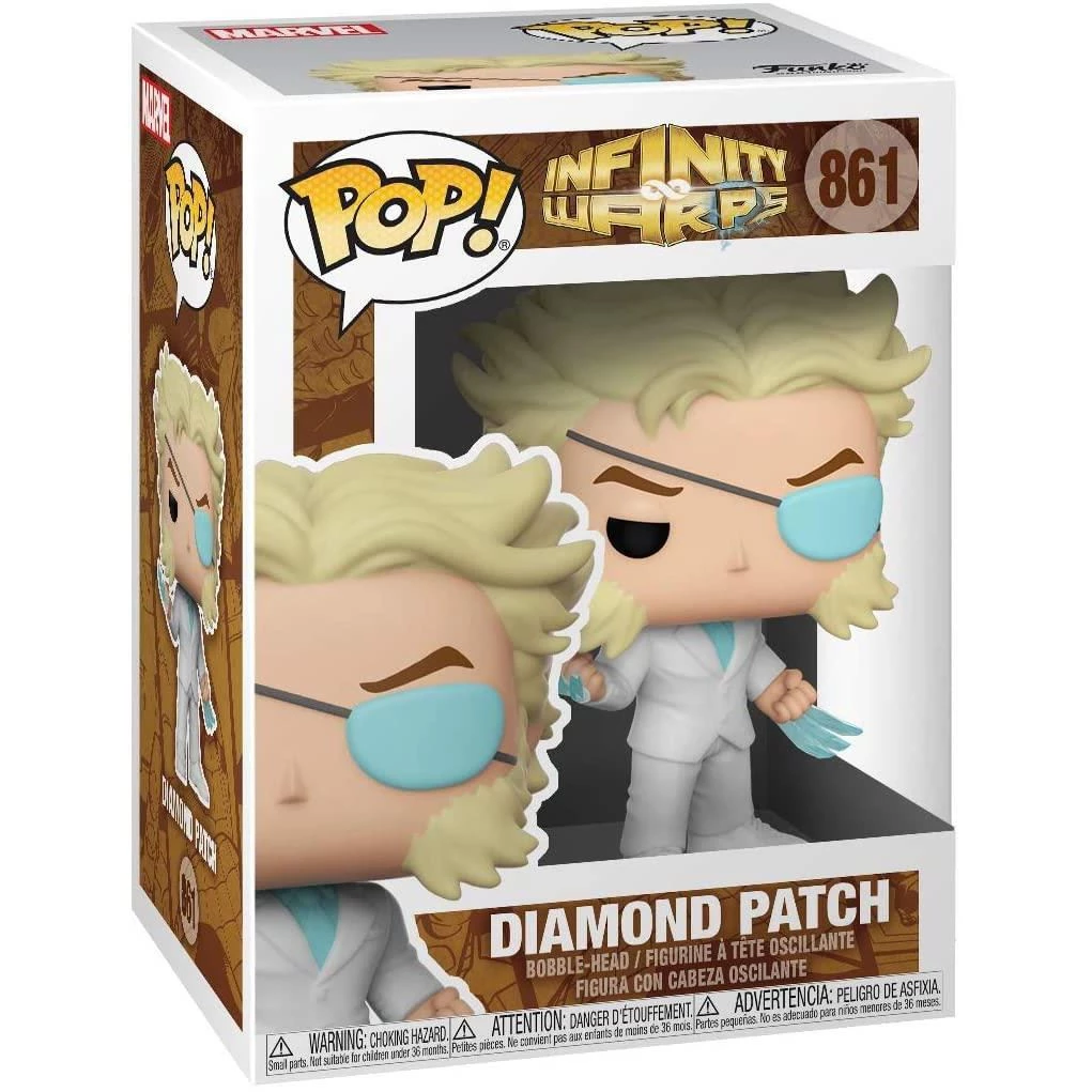Toys & Figures POP! Marvel: Infinity Warps - Diamond Patch 4 Toys & Figures POP! Marvel: Infinity Warps - Diamond Patch