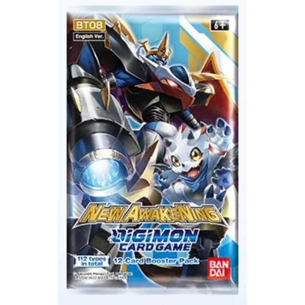 Tabletop Digimon TCG: New Awakening BT08 Booster X1 3 Tabletop Digimon TCG: New Awakening BT08 Booster X1