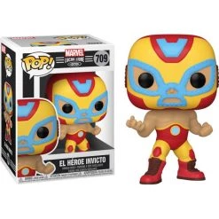POP! Marvel: Lucha Libre - Iron Man Toys & Figures