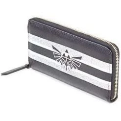The Legend Of Zelda Legend Of Zelda Black/White Ladies Wallet Gaming 8 The Legend Of Zelda Legend Of Zelda Black/White Ladies Wallet Gaming